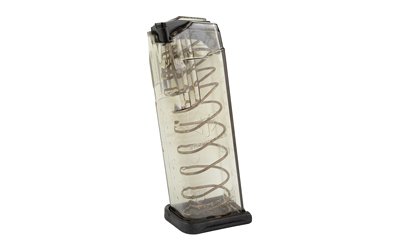 ETS MAG FOR GLK 19/26 9MM 15RD CLR by Elite Tactical Systems Group