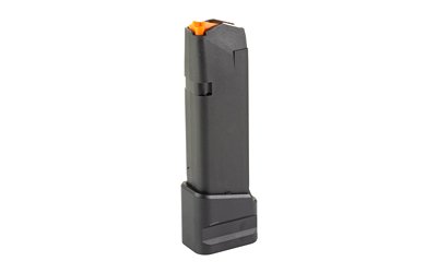 MAG SHIELD FITS GLOCK 19 +5/4 EXT BK by Shield Arms
