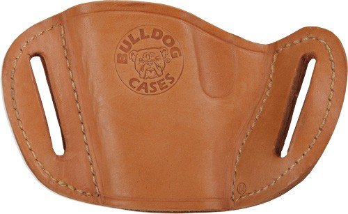 BULLDOG BELT SLIDE HOLSTER TAN - RH SMALL & MINI AUTOS by Bulldog Cases