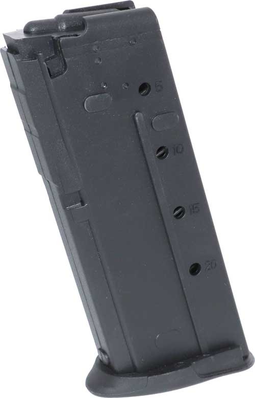 MPA MAGAZINE 5.7X28MM - 20RD BLACK POLYMER by MasterPiece Arms