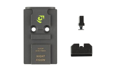 NF PLATE+BS ACRO FITS GLOCK FS MOS by Night Fision