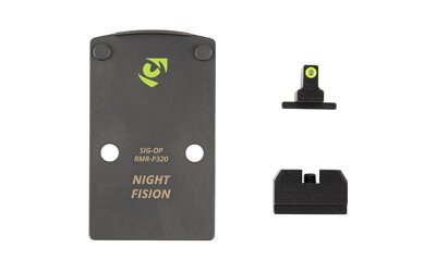 NF PLATE+NS RMR/507C SIG P320 by Night Fision
