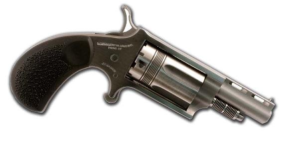 NORTH AMERICAN ARMS THE WASP 22M/22L REV 1-5/8" SS