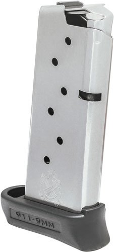 SPRINGFIELD MAGAZINE 911 9MM - 7RD STAINLESS STEEL by Springfield Armory