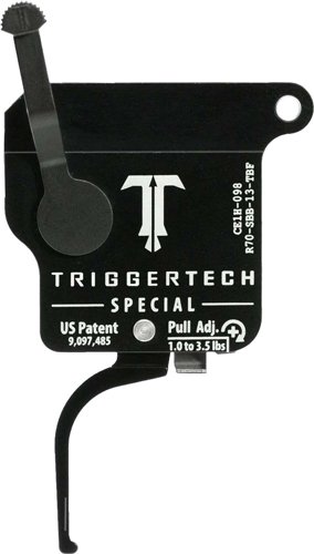 TRIGGERTECH REM 700 SNGL STAGE - BLACK SPECIAL FLAT by Trigger Tech