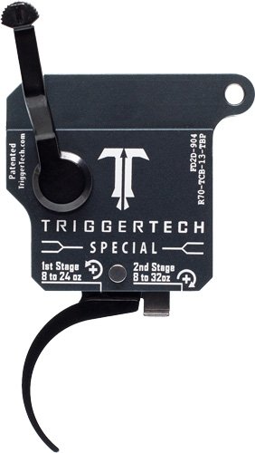 TRIGGERTECH REM 700 TWO STAGE - SPECIAL PRO CURVED BLACK by Trigger Tech