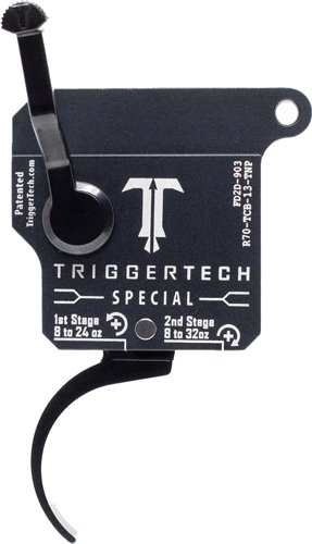 TRIGGERTECH REM 700 TWO STAGE - BLACK SPECIAL PRO CURVED CLEAN by Trigger Tech