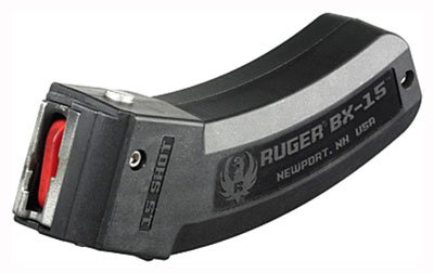 RUGER MAGAZINE 10/22 22LR - 15RD BLACK PLASTIC by Ruger / Sturm, Ruger & Co.