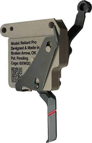 RISE TRIGGER RELIANT PRO REM - 700 1-3LB PULL FLAT W/BOLT RL by Rise Armament