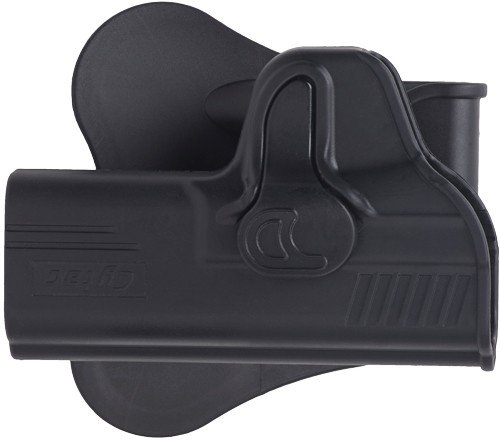 BULLDOG RR HOLSTER PADDLE POLY - FITS GLOCKS 17/22/31 GEN1-4 RH by Bulldog Cases