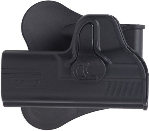 BULLDOG RR HOLSTER PADDLE POLY - HI-POINT 40 & 45 BLK RH by Bulldog Cases