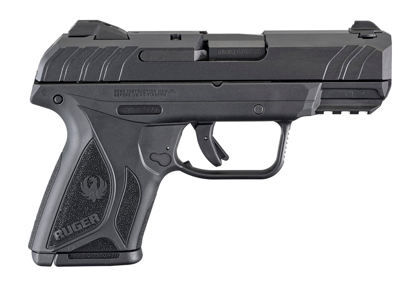 RUGER SECURITY-9 CMPT 9MM BLK 10+1 by Ruger / Sturm, Ruger & Co.