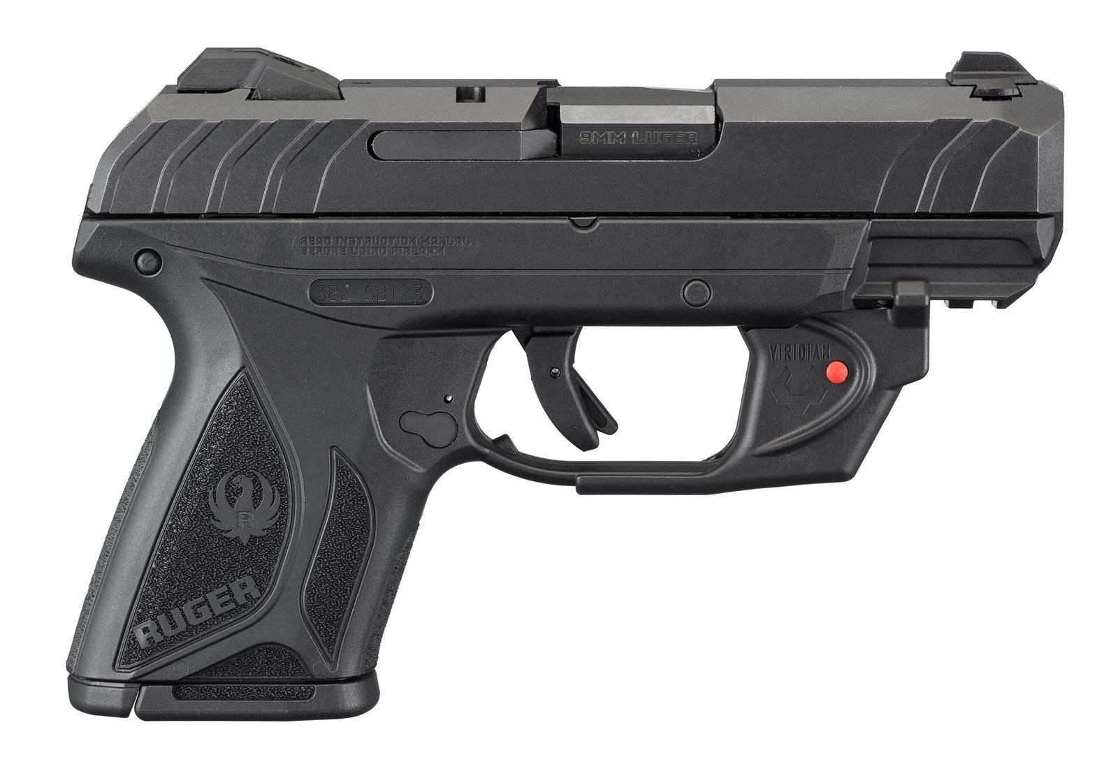 RUGER SECURITY9 CMPCT 9MM 10+1 LASER by Ruger / Sturm, Ruger & Co.