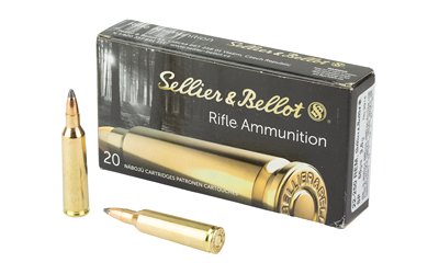 S&B 22-250 55GR SP 20/500 by Sellier & Bellot