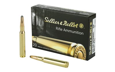 S&B 30-06 180GR SP 20/400 by Sellier & Bellot