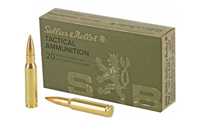 S&B 308WIN 147GR FMJ 20/500 by Sellier & Bellot
