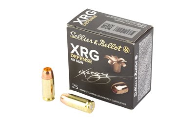 S&B 40 S&W 130GR XRG 25/1000 by Sellier & Bellot