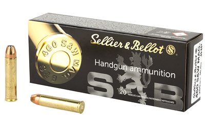 S&B 460SW 255GR JHP 20/240 by Sellier & Bellot