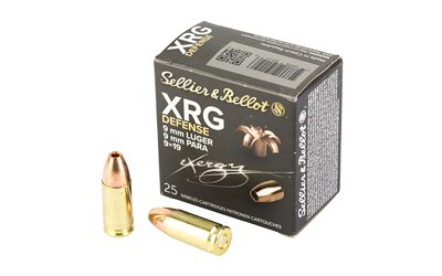 S&B 9MM 100GR XRG 25/1000 by Sellier & Bellot