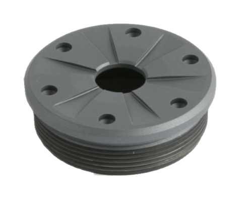 SILENCERCO BRAVO FRONT CAP 7.62MM FLAT by Silencer Co