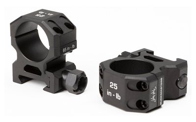 SIG BUCKMSTRS RINGS 1" ALUM MED BLK by Sig Sauer