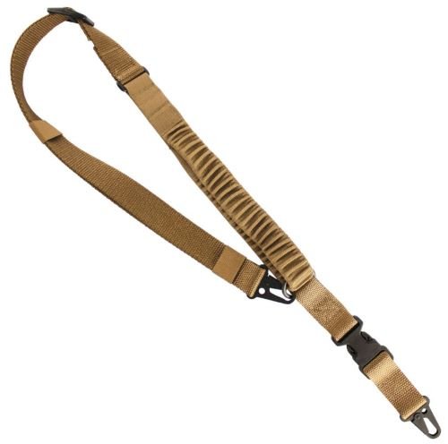 US TACTICAL C4: 2 TO 1 POINT - SHOCK WEBBING ADJ 34-55" COYOT by Red Rock Gear