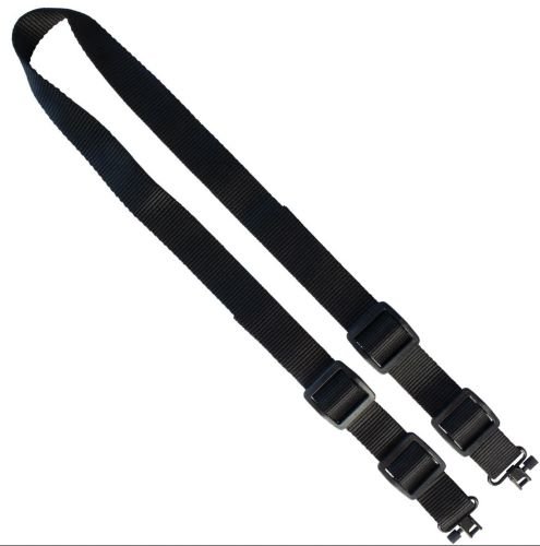 US TACTICAL D6: HUNTING SLING - 2-POINT SLING 1.25" BLACK by Red Rock Gear