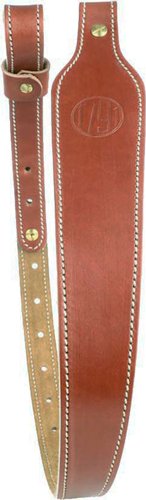 1791 PREMIUM RIFLE SLING WITH - SUEDE BACKING ADJ 31-36" CL BN by 1791 Gunleather