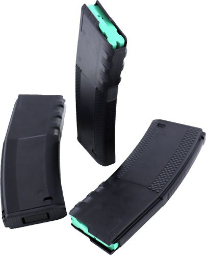 TROY MAGAZINE AR-15 5.56X45 - 30RD BLACK POLYMER 3-PACK by Troy Industries