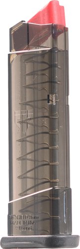ETS MAGAZINE S&W SHIELD 9MM - 9RD EXTENDED CARBON SMOKE by Elite Tactical Systems Group