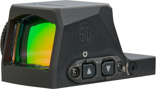SIG ENCLOSED REFLEX SIGHT - ROMEOX 3MOA GREEN DOT BLACK by Sig Sauer
