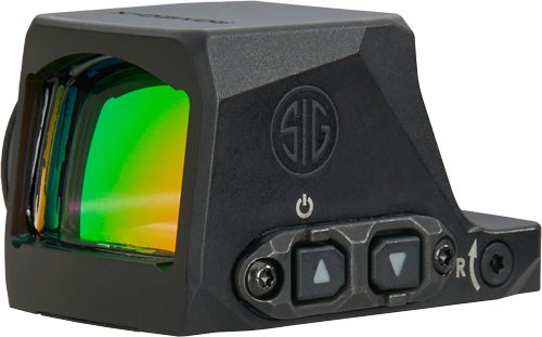 SIG ENCLOSED REFLEX SIGHT - ROMEOX 3MOA GREEN DOT BLACK by Sig Sauer