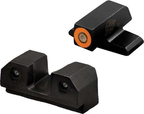 XS R3D SPRINGFIELD HELLCAT OSP - GREEN TRITIUM ORANGE RING by XS Sights