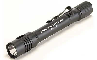 STRMLGHT PROTAC 2AA LED BLK W/HLSTR by Streamlight