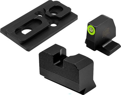 XS MINIMALIST TRITIUM SIGHT & - OPTIC PLATE ACRO S&W M&P by XS Sights