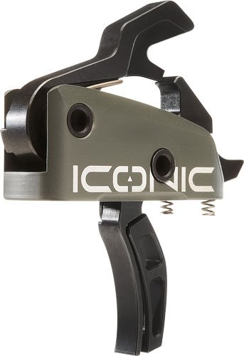 RISE TRIGGER ICONIC GREEN - 2-STAGE 1.25/1.75 AR-15 W/PIN by Rise Armament