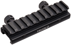 TRUGLO PICATINNY RISER MOUNT - 1/2" RISE