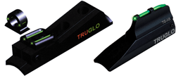TRUGLO SIGHT SET MUZZLE-BRITE - UNIVERSAL W/GHOST RING & NOTCH