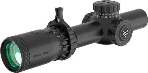 SWAMPFOX TOMAHAWK II 1-4X24 - SFP RED FIBER OPTIC by Swamp Fox