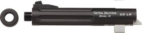 TACSOL BARREL TRAIL-LITE 5.5" - BG BUCKMARK BLACK/BLK FLUTED by Tactical Solutions