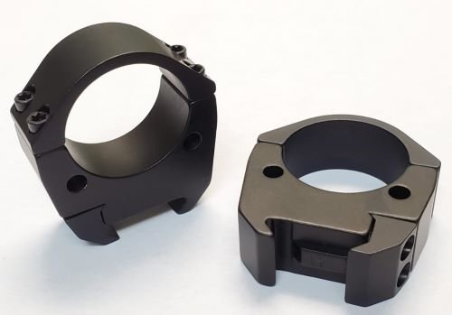 TALLEY RINGS 35MM LOW MODERN - SPORTING RIFLE BLACK