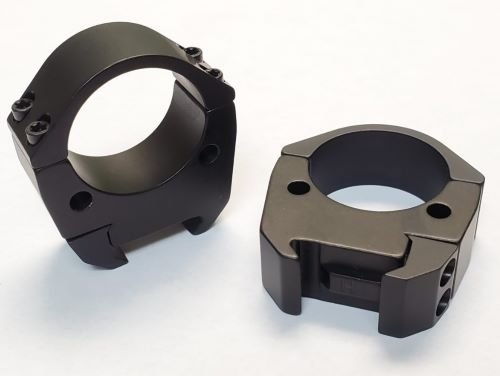 TALLEY RINGS 36MM LOW MODERN - SPORTING RIFLE BLACK
