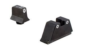 TRIJICON 3 DOT SUPP NS GLK WHITE/WHITE