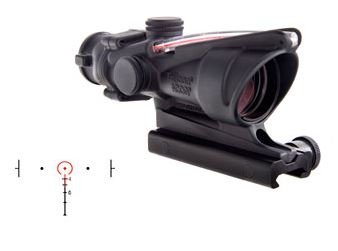 TRIJICON ACOG 4X32 .223 BAC HS/DOT RED