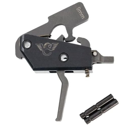 WILSON TACTICAL TRIGGER UNIT - FLAT TRIGGER 9MM 3-1/2-4LB by Wilson Combat