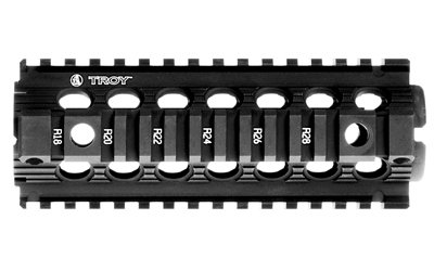 TROY 7" MRF DROP IN CARBINE RAIL BLK by Troy Industries