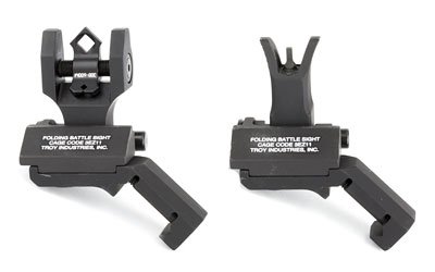 TROY FLDNG M4 FRNT OFFSET SGHT BLK by Troy Industries