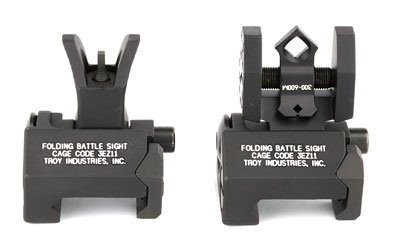 TROY BTTLSGHT MCRO FNT/RER DIOPT BLK by Troy Industries