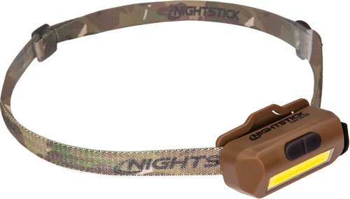 NIGHTSTICK MULTI-FLOOD USB 250 - LUMEN HEADLAMP GREEN/RED FDE by Night Stick
