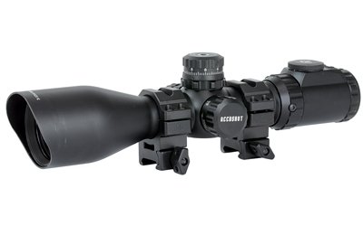 UTG 3-12X44 SWAT CMPCT MDOT W/RINGS by Leapers
